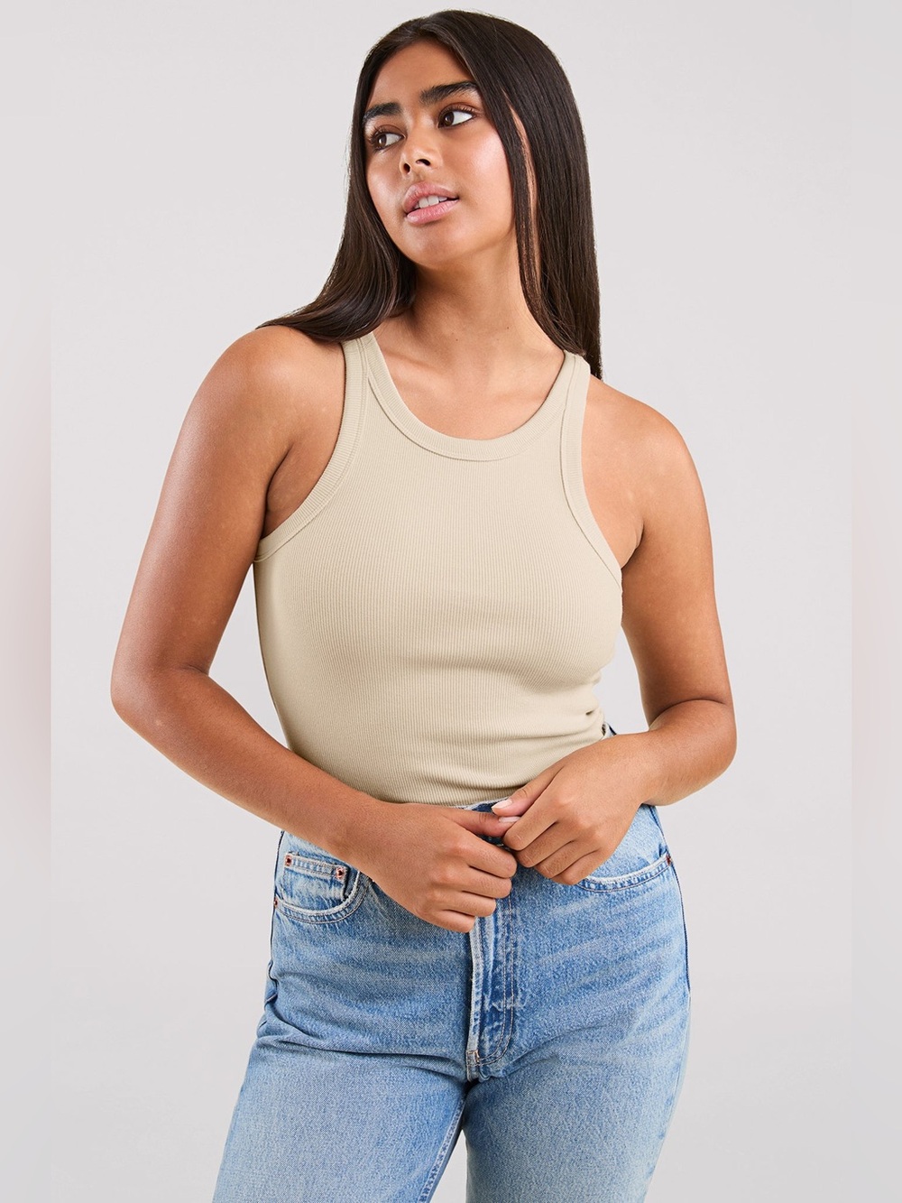 Nuuds Essential Rib Tank Top